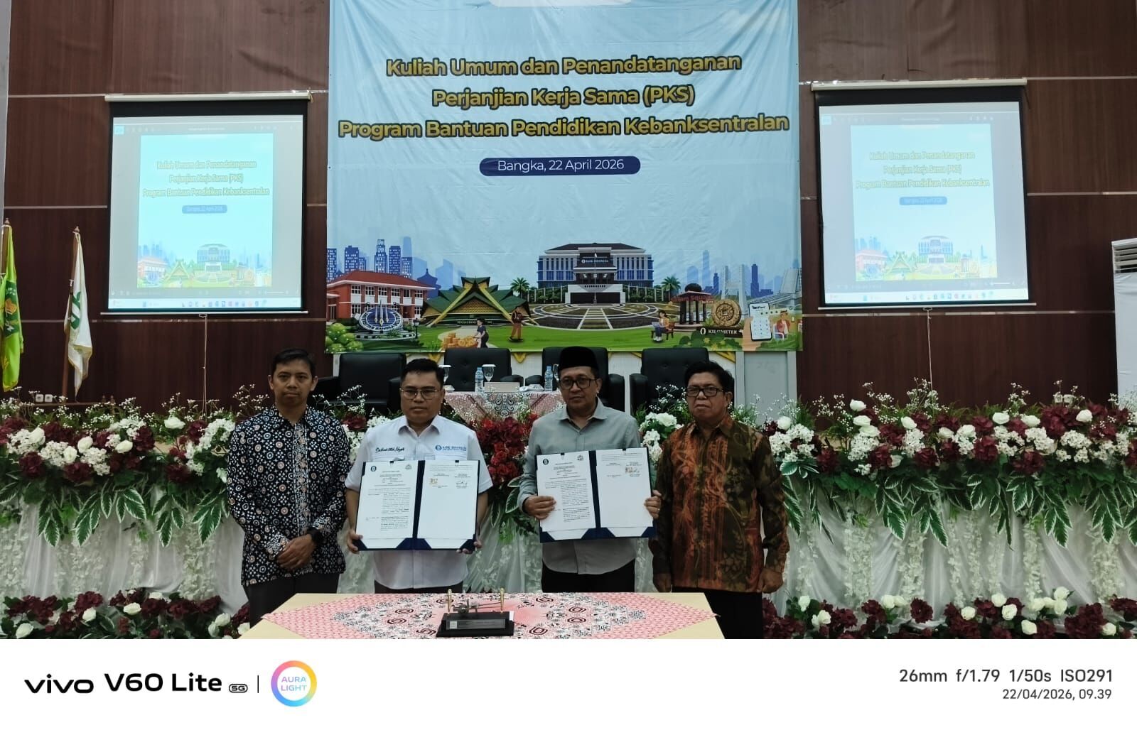 Perjanjian Kerjasama Institut Agama Islam Negeri Syaikh Abdurrahman Siddik Bangka Belitung dengan Bank Indonesia